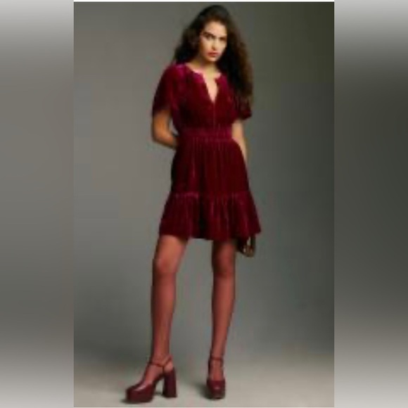Anthropologie Dresses & Skirts - Anthropologie Somerset Velvet Dress